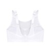 Glamorise - Sujetador Deportivo,1066, para Mujer, Blanco, 48I