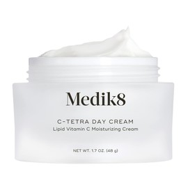 Medik8 C-Tetra Day Cream - Lipid Vitamin C Enhances Skin Radiance - Hydrates for Healthy-Looking Complexion - Smoothens and Brightens - Luminous and Lightweight Formula - 1.7 oz Moisturizer