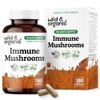 Wild & Organic Immune Mushroom Blend Capsules - 8 Mushroom