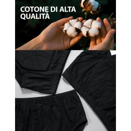 Carer Slip Uomo per Incontinenza, Riutilizzabili e Lavabili in Cotone con Cuscinetto Assorbente 200 ml Anti-perdita per Uso Quotidiano Viaggi e Post-operatorio Nero Taglia XL