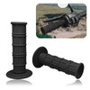 PVOTAWP 2PCS Dirt Bike Grips Motorcycle Grips, Anti-Slip Rubber Pro