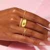 Funsanny Gold Rings for Women Non Tarnish - Stackable Rings