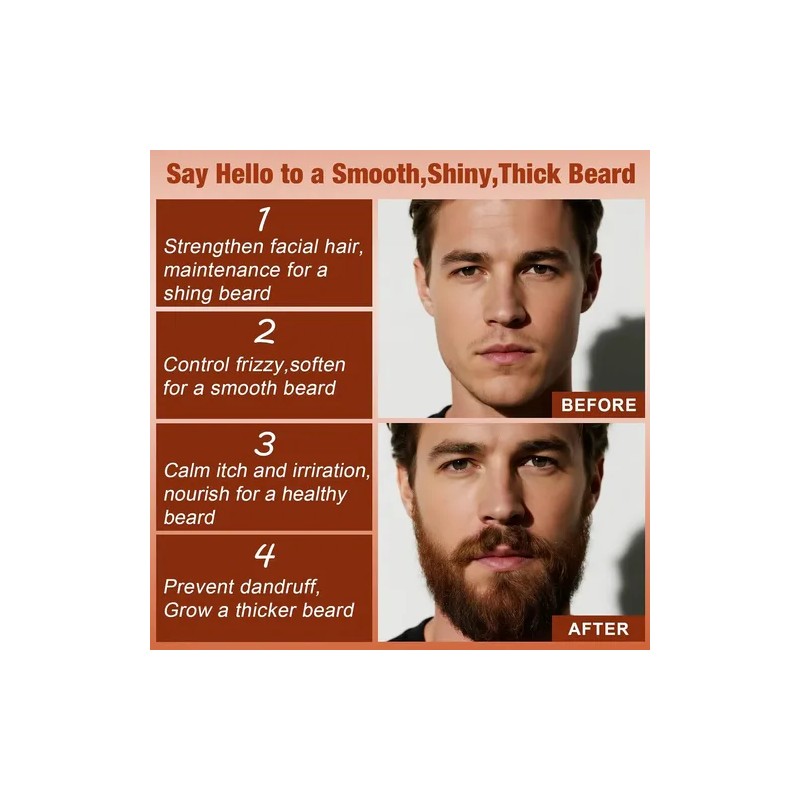 Aceite Para Barba Para Hombres, 118 Ml, 2 Paquetes. Aceite