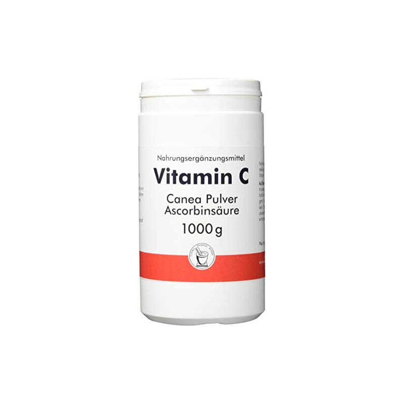 Pharma-Peter Vitamin C Canea Ascorbic Acid Powder Tub, 1000 g