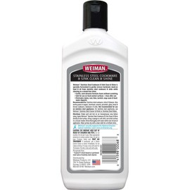 Weiman Stainless Steel Sink and Pots & Pans Cleaner and Polish