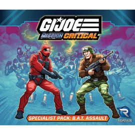 Renegade Game Studios: G.I. Joe Mission Critical Specialist Pack B.A.T. Assault Expansion - for Critical Board Game, Miniatures, Ages 14+, 2-4 Players