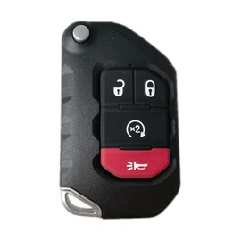 Smart Key for Jeep Wagoneer Gladiator 2018-2021，YIKEBALOG 4utton Proximity Remote Control Key Fob fit for Jeep Wagoneer Gladiator 2018-2021 OHT1130261