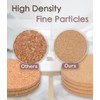 KITLAB Cork Trivet, 6 Pcs High Density Thick Cork Trivets