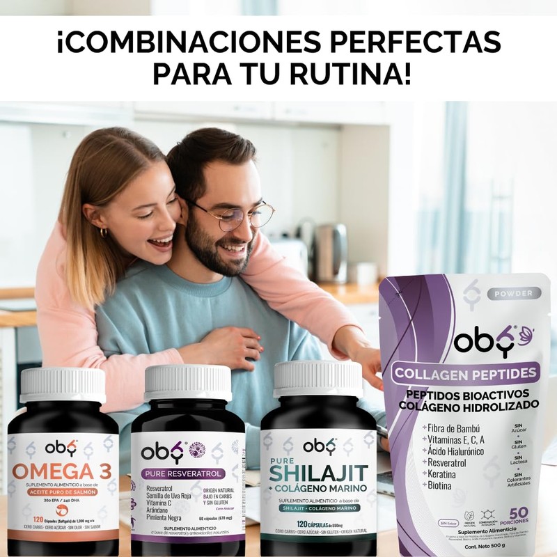 OBY NAD+ | Nad con Betaina y Coenzima Q10 (CoQ10)