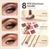 MAGEFY Brochas para Maquillaje Profesional, 17 PCS Brochas de Maquillaje