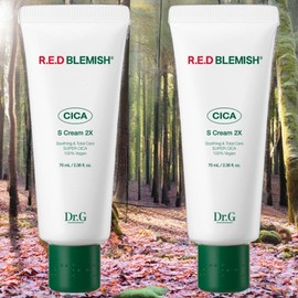 Dr.G Facial Cream Moisture Cream Red Blemish Cica S Cream 2 ml 2 x 70 / 닥터지 페이셜크림 수분크림 레드 블레미쉬 시카 S 크림 2 ml 2개 X 70