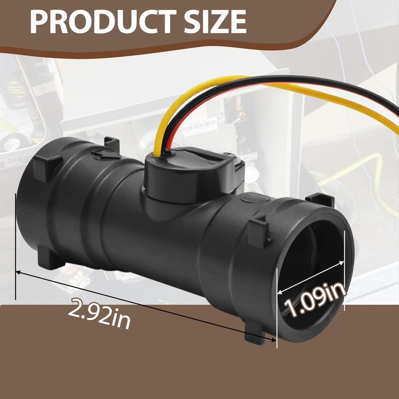 Water Flow Sensor Compatible with RV Tankless Water Heater