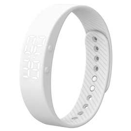 findtime Non Bluetooth Fitness Tracker Smart Bracelet Pedometer Watch Step Counter Calories Activity Tracker Alarm Clock Waterproof Digital Fitness Watch for Adult Kids Seniors