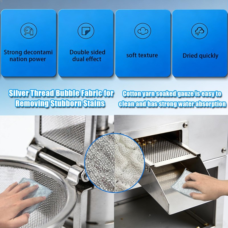 Popcorn Machine Cleaning Kit, Popcorn Machine Cleaner Brush, Popcorn Machine