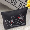 BWWKTOP Mothman - Bolsa de maquillaje para cosméticos Mothman Cryptid