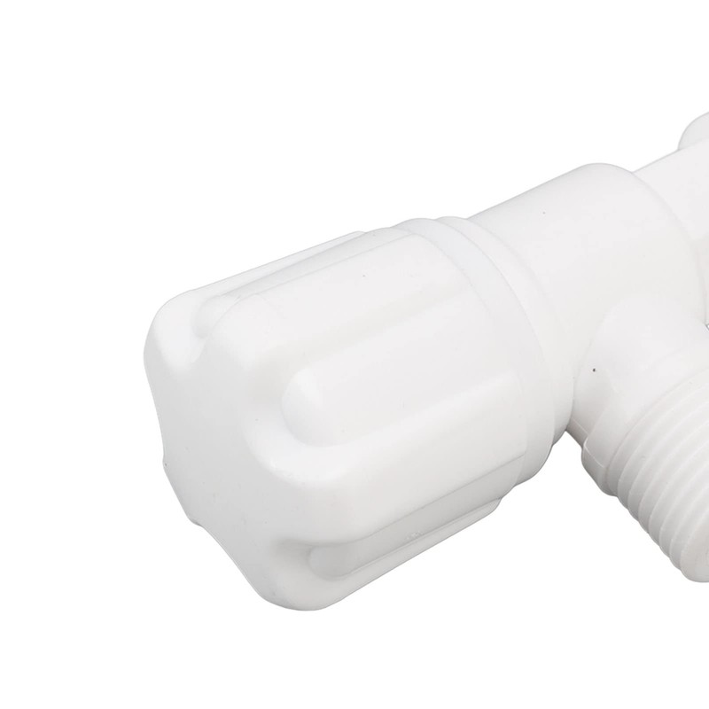 2 Pieces Plastic 3 Way Diverter Valve, G1/2 Male Thread
