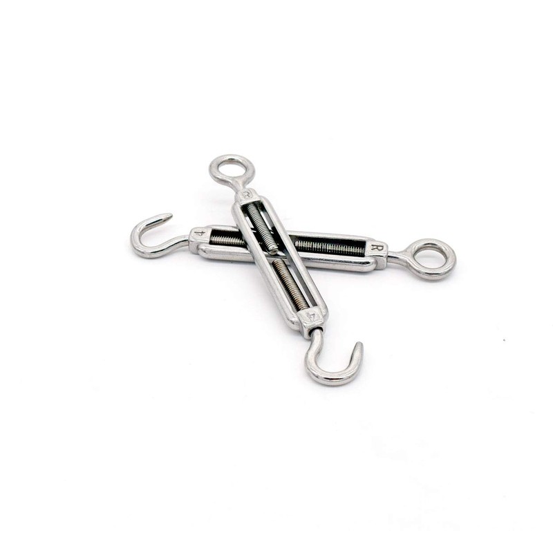 6Pcs M4 Turnbuckles,Alele Stainless Steel 304 Clothesline Tightener,Suitable for Tighten
