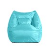 Urban Shop Structured Canvas Bean Bag Chair, Aqua