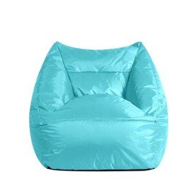 Urban Shop Structured Canvas Bean Bag Chair, Aqua