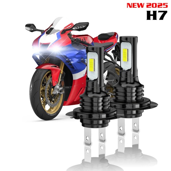 CHUSYYRAY 6000K LED Headlight H7 High-Low Beam Bulb For Suzuki