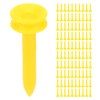 Alvinlite Golf Tees Durable Plastic Tees, 100Pcs Golfing Tees, Reduce