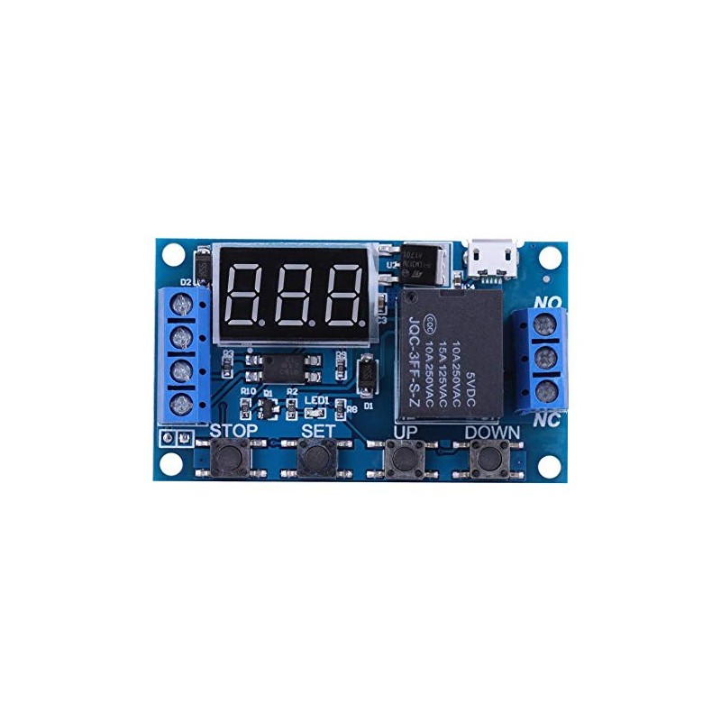 Timer Switch Module DC 6V~30V Trigger Delay On/Off Cycle Timer