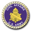 US Army Civil Affairs Iraq Service Challenge Coin
