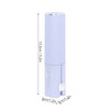 Mini Hair Straightener Portable Straight Curly Hair Flat Iron Rechargeable