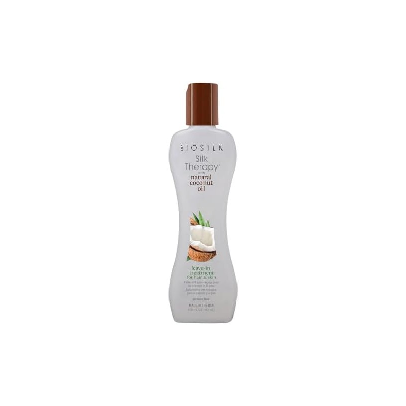 Biosilk Silk Therapy with Coconut Oil Leave-In Treatment 5.64 oz