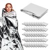 Winterlace Emergency Blankets 50-Pack (52” x 82”) Thermal Mylar Survival