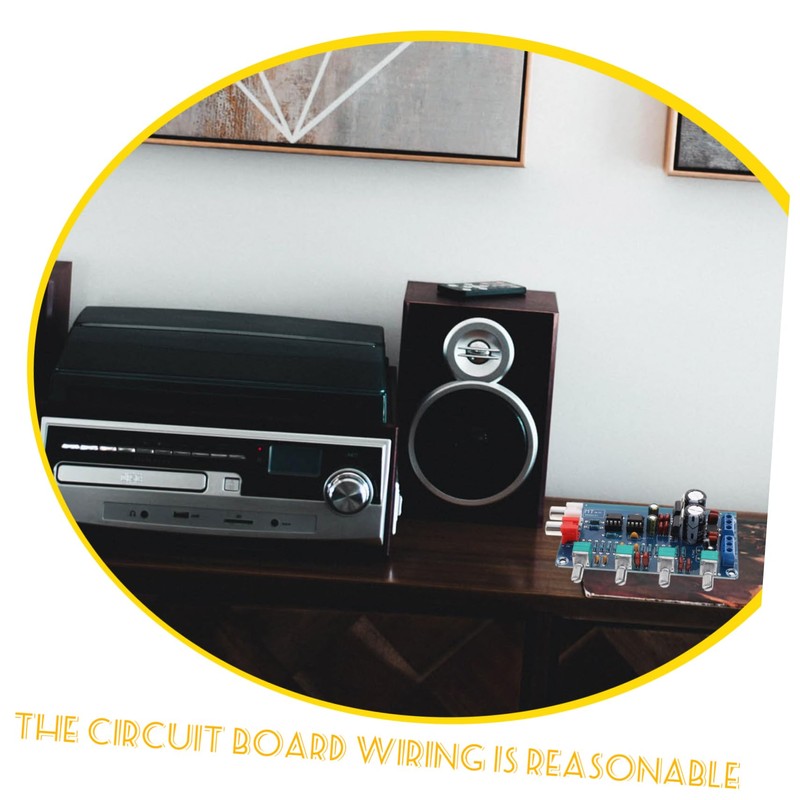 CAXUSD Amplifier Board Audio Component Bass Amp Mini Amplifier for