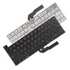 New US Keyboard with Flex Cable + Screw Kit EMC