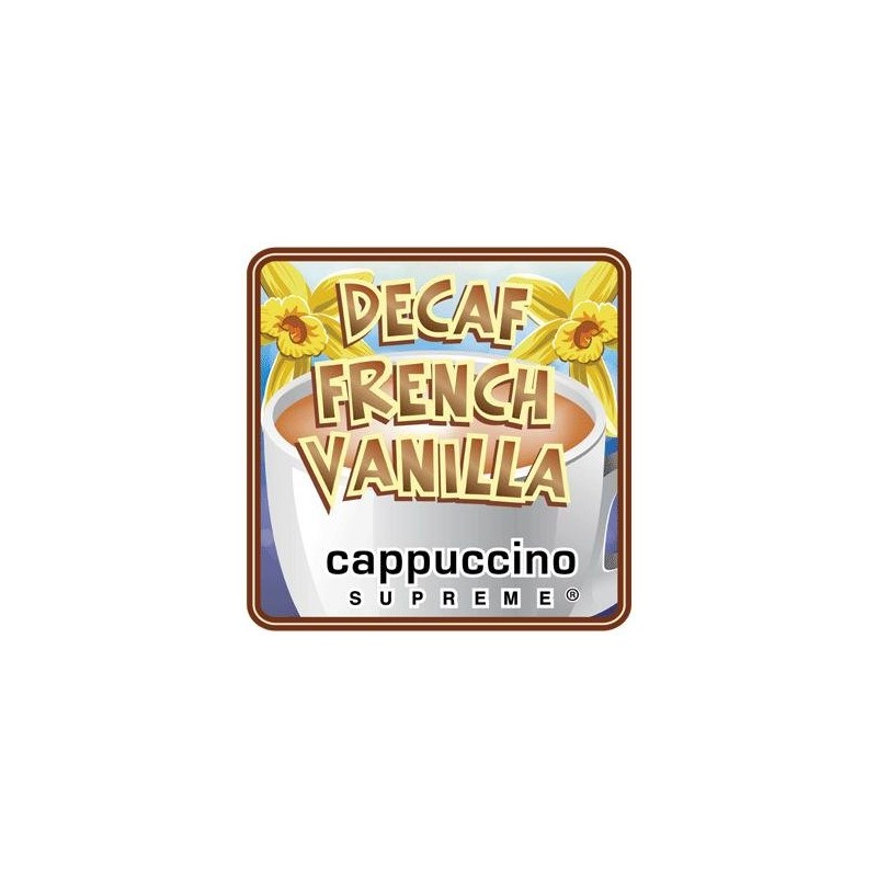 Cappuccino Supreme 2 lb bag Decaf French Vanilla Cappuccino Mix