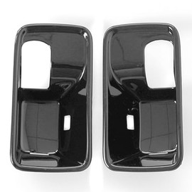 YINGTUU for Dodge Challenger 2008 2009 2010 2011 2012 2013 2014 Accessories Interior Stickers Inner Door Bowl Handle Cover Trim Frame Decal Glossy Black