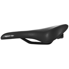 Ergon Terry Fisio Gel Men's Bike Saddle – Black, L