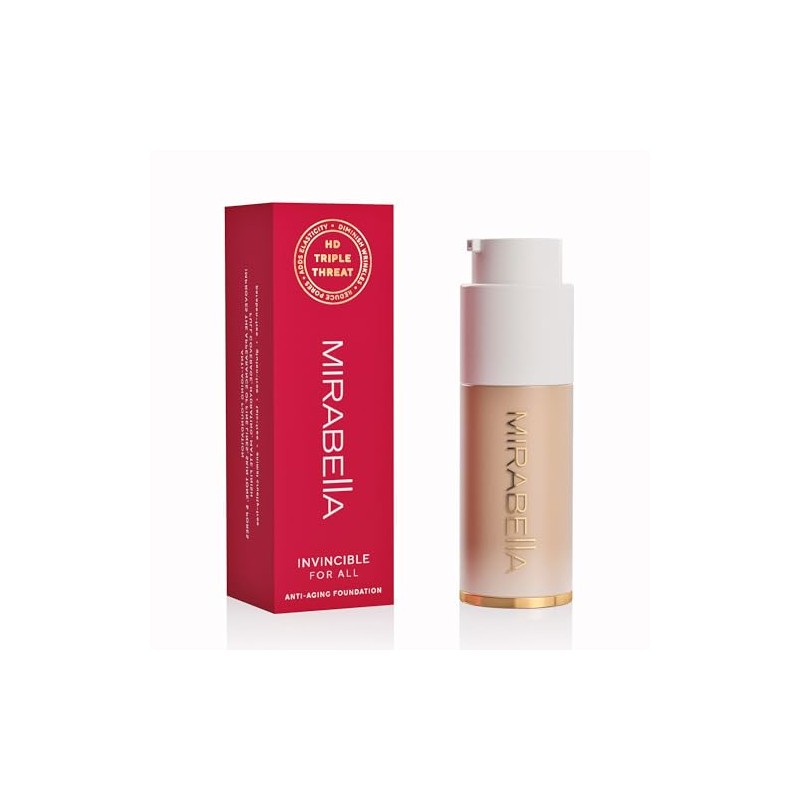Mirabella Base Maquillaje Líquida Invincible For All Facial Líquido Antienvejecimiento