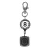 Pool Cue Tip Repair Tool with Retractable Key Ring Billiard