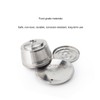 Coffee Capsule Set Stainless Steel Reusable Refillable Capsule for Dolce