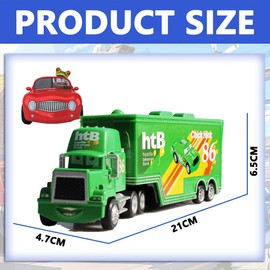 FOPSDGN Car Model Children Idea Play Vehicles Racing Toy Cars Set Mini Race Cars Set for Children Party Birthday Party Supplies for Ages 4 Years and Older 3