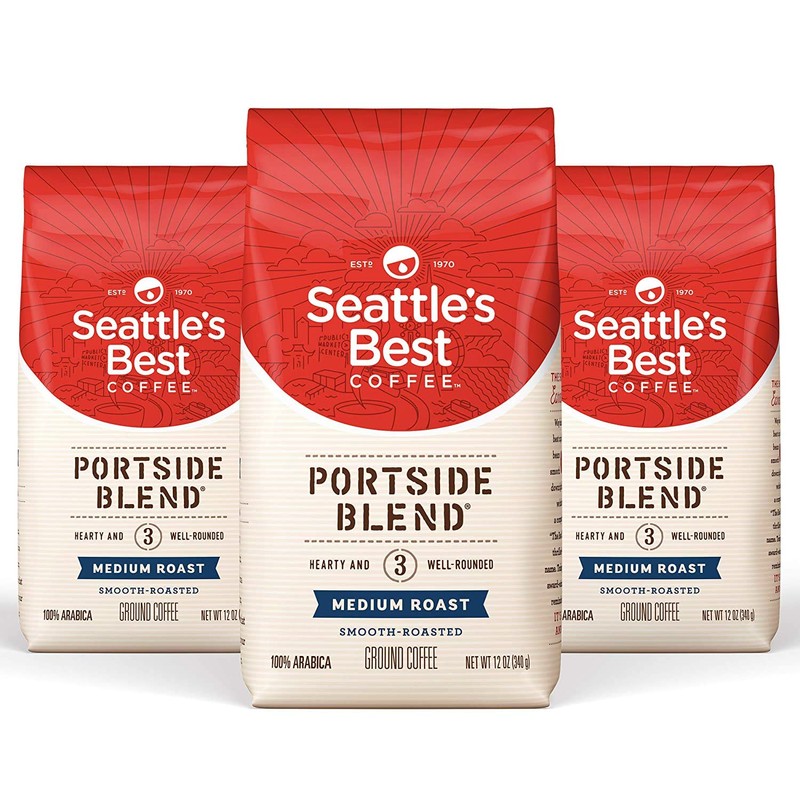 Seattle's Best Coffee Portside Blend Medium Roast Ground Coffee |