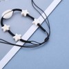 Cimenexe Bohemian Shell Star Anklet Bracelet Star Anklet Woven Rope