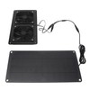 10W Solar Panel Powered Fan Efficient Fast Cooling Solar Powered