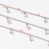 YOUBEIYEE Silver Star Necklace for Women Jewelry DIY Chains Bulk
