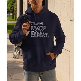 Hippowarehouse Plan Teach Mark Repeat Baseball Cap hat Premium Printed 5 Panel OneSize Adults Bottle Green