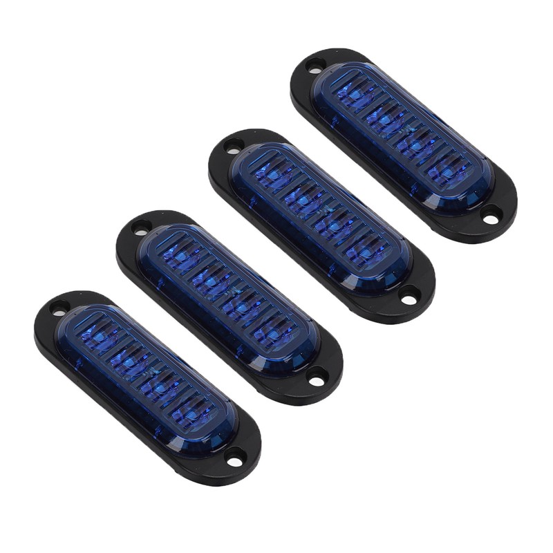 4Pcs Truck Side Lights High Brightness 3000K IP65 Waterproof 4