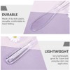 Minkissy 4pcs Cosmetic Spatula Plastic Facemask Stirring Stick Makeup Scoop
