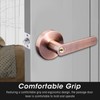Passage Door Lever Set Aluminum Alloy Simple Modern Door Entry