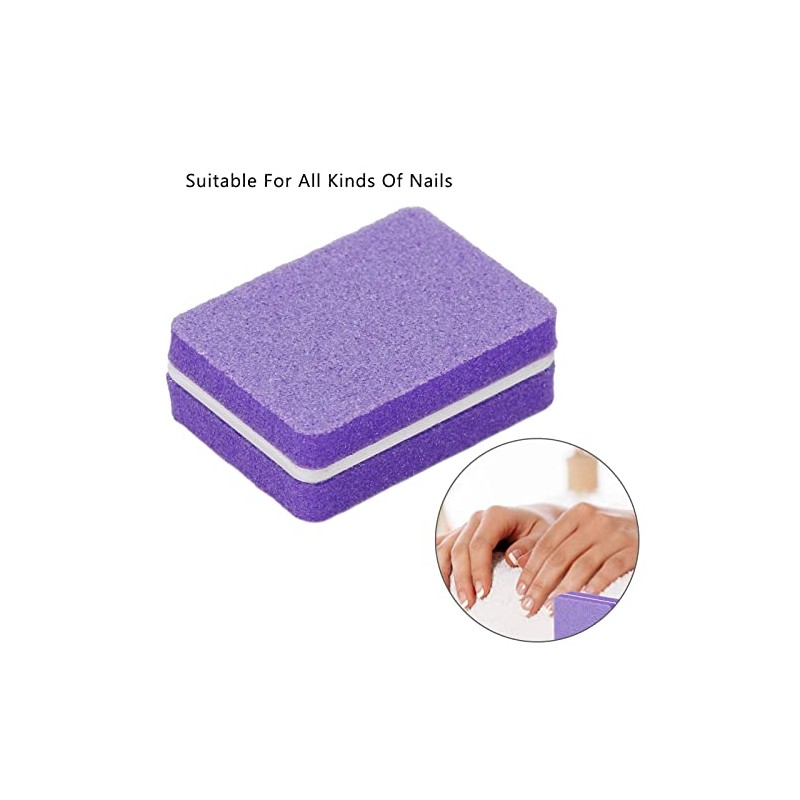 Pulidor de Uñas, 30 Piezas Mini Bloque de Pulido de