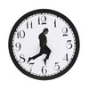CYSFETENA 10 in Acrylic Plastic Silly Walk Wall Clock, Home