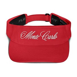 1971-1972 Monte Carlo Rear Script Classic Cars Custom Embroidered Visor